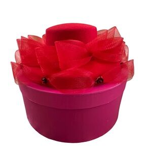 Elegant Red Women's Accessory Glasses